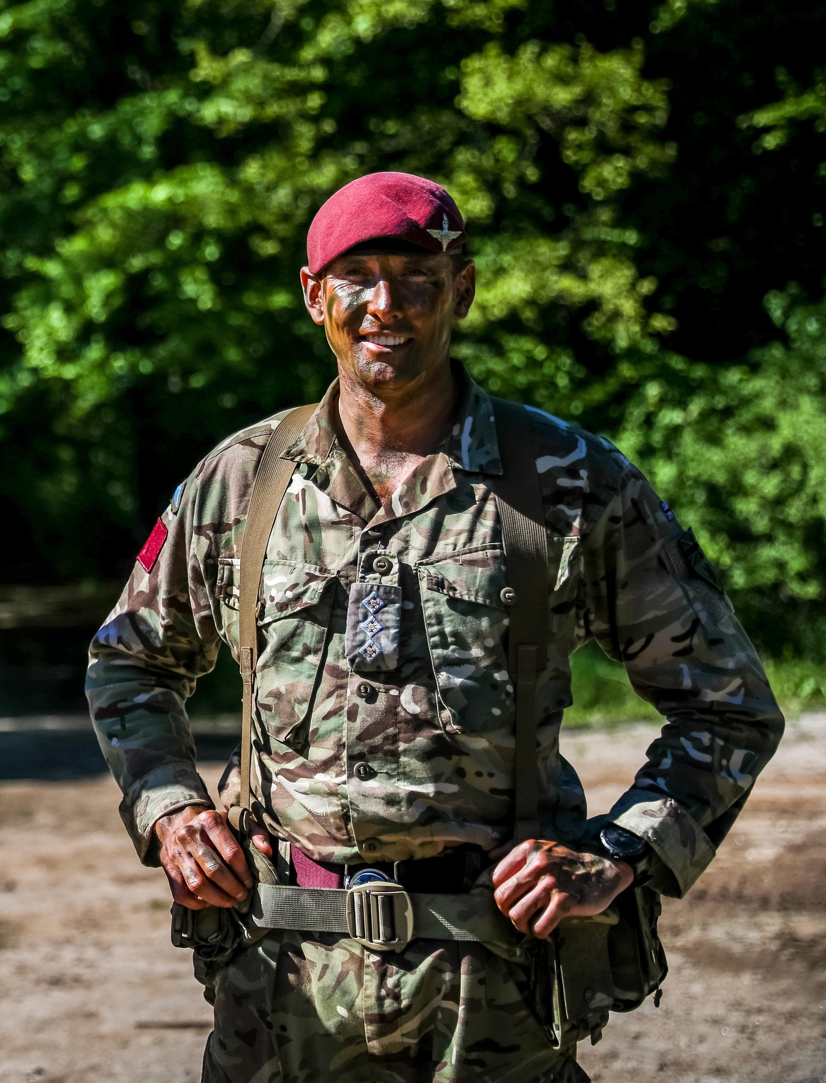 Dan Wood - former British Army Parachute Regiment officer